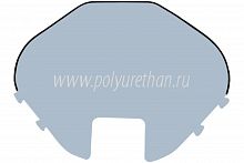 Стекло ветровое для снегохода РЫСЬ 500М (61,5см, 2мм, МПК)