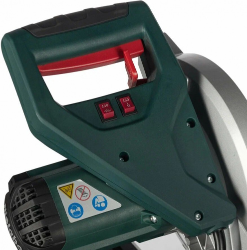 Торцовочная пила METABO KGS 216 M + пильный диск фото 5