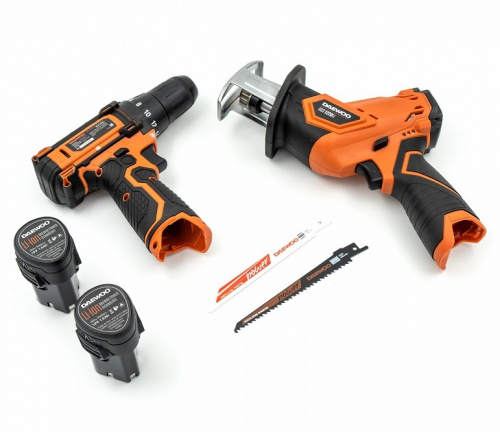 Набор аккумуляторного инструмента DAEWOO DGA 1220Li SET фото 3