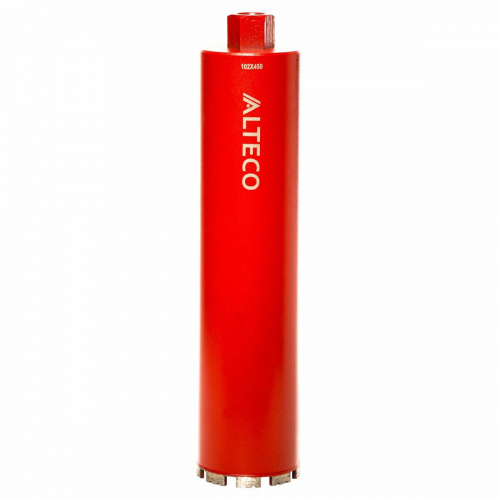 Алмазная коронка для мокрого бурения 102*450 ВТ ALTECO Алмазная коронка для мокрого бурения 102*450 ВТ ALTECO