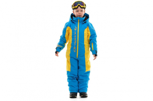 Зимний комбинезон DF Junior Blue - Yellow