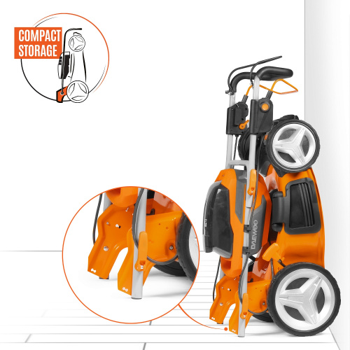 Газонокосилка аккумуляторная DAEWOO DLM 5042 Li-S SET фото 4 Газонокосилка аккумуляторная DAEWOO DLM 5042 Li-S SET фото 4