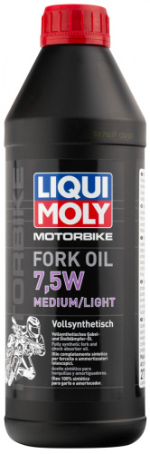 Масло для вилок и амортизаторов синтетика LiquiMoly Motorbike Fork Oil Medium 7.5W(1L) Масло для вилок и амортизаторов синтетика LiquiMoly Motorbike Fork Oil Medium 7.5W(1L)