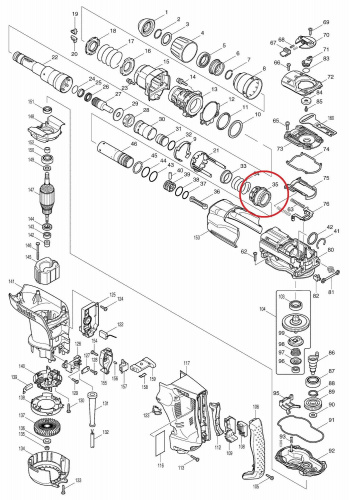      Makita,  HR4001C/4010C/4011C, 25 , . 227509-9  4