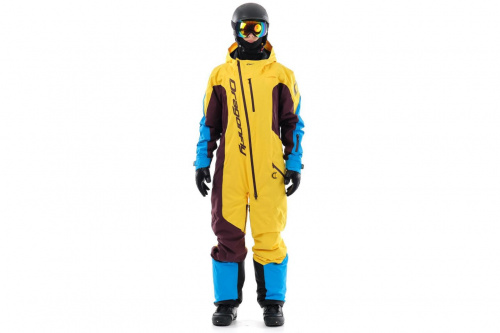 Зимний комбинезон SKI premium MAN YELLOW&WHITE