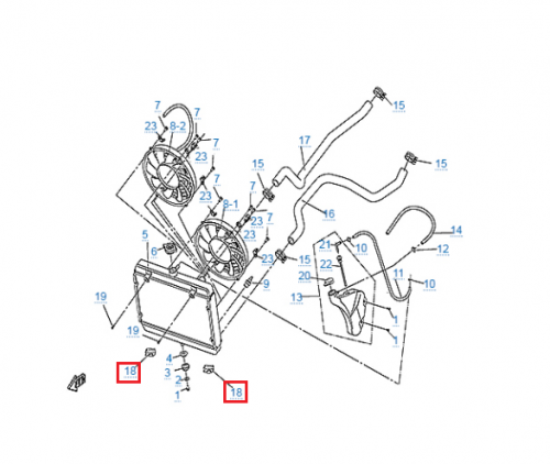 Демпфер радиатора ТБ-5190-001003 фото 2 Демпфер радиатора ТБ-5190-001003 фото 2