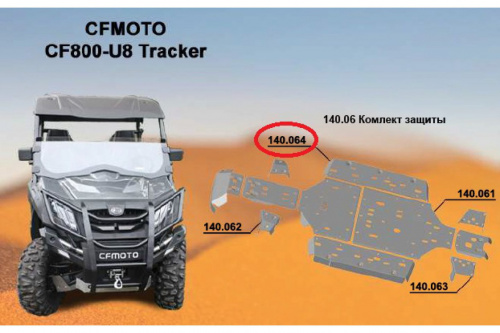 ������ ������� ATV  CF800  U8 Tracker