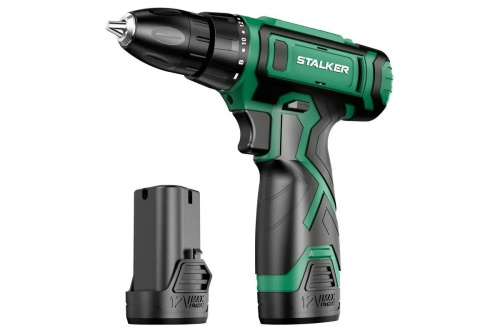 Аккумуляторная дрель-шуруповерт ALTECO STALKER D12 Li X2