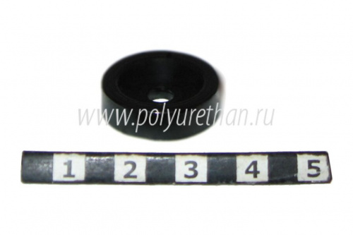 Шайба крепления стекла снегохода (черный) 50-00-0480