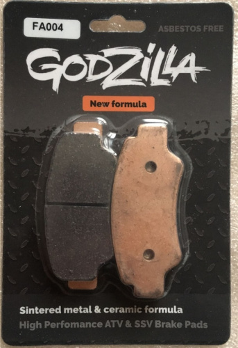 Колодки тормозные задние GODZILLA для CFMOTO X8 HO