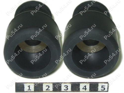 Опора подката мотоцикла малая комплект из 2-х деталей ID = 10 mm, 98 шор