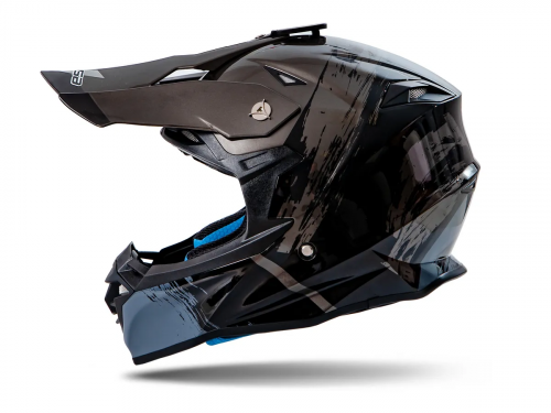 Шлем Vega V-FLO (216) (черный; черная графика) размер XL фото 4