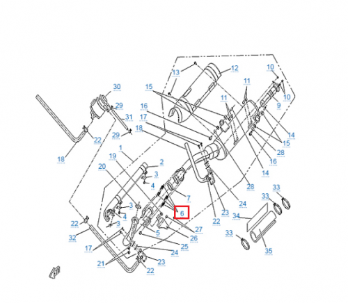 Пружина глушителя ТБ-9CR6-020002 фото 2 Пружина глушителя ТБ-9CR6-020002 фото 2