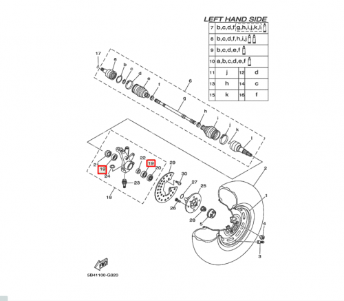 Подшипник передней ступицы Yamaha Rhino 450&660&700 04-13&Grizzly 600&660 98-02 фото 2 Подшипник передней ступицы Yamaha Rhino 450&660&700 04-13&Grizzly 600&660 98-02 фото 2