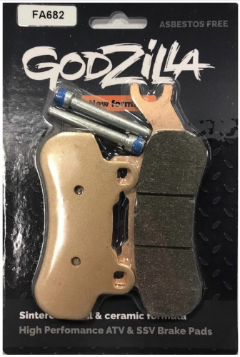 Тормозные колодки левые перед. и задн. для мотовездеходов Can Am Maverick, Defender, Traxt Тормозные колодки левые перед. и задн. для мотовездеходов Can Am Maverick, Defender, Traxt