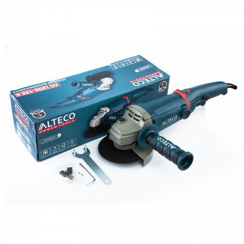 Угловая шлифмашина ALTECO AG 1200-125 E фото 7
