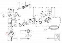 Муфта для УШМ METABO W 900, WE 9-125 QUICK
