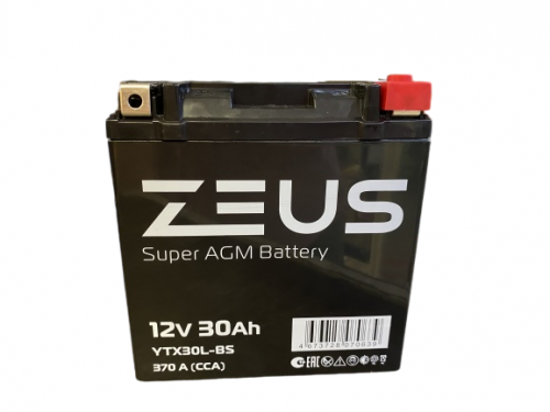 Аккумуляторная батарея ZEUS AGM 30 Ач