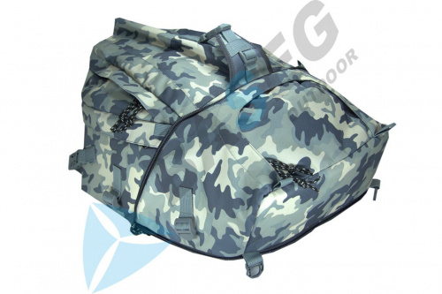 Кофр-рюкзак на горные снегоходы Polaris КМФ Кофр-рюкзак на горные снегоходы Polaris КМФ