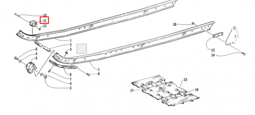 Демпфер (ограничитель хода) задней подвески Arctic Cat, Yamaha фото 2 Демпфер (ограничитель хода) задней подвески Arctic Cat, Yamaha фото 2