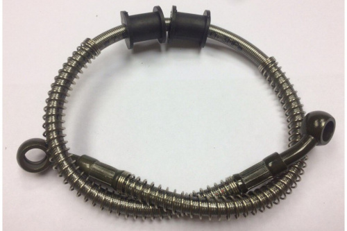 Шланг тормозной передний короткий от тройника 54 см ТБ-9010-080190 Шланг тормозной передний короткий от тройника 54 см ТБ-9010-080190