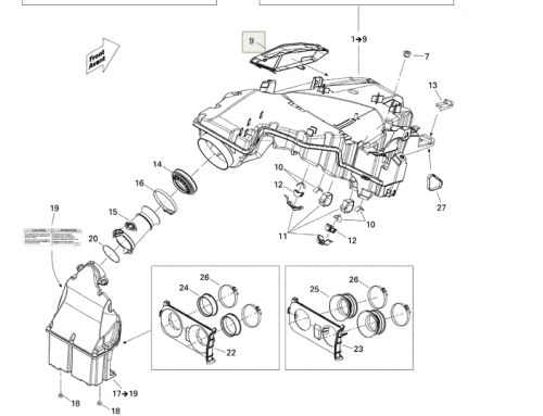 Фильтр снежный (сетка) к снегоходу BRP Ski-Doo фото 3 Фильтр снежный (сетка) к снегоходу BRP Ski-Doo фото 3