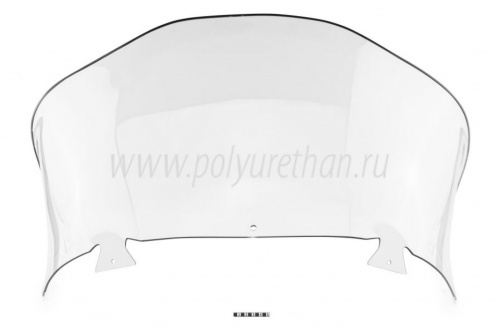 Стекло ветровое для снегохода BRP GRAND TOURING 500 1996, SKANDIC 380/500 1996-2000 (58см, 3мм, МПК) фото 2