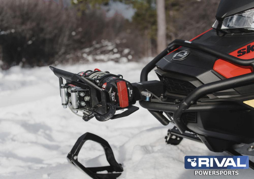Крепление лебедки 50 BRP LYNX COMMANDER (RADIEN)/SKI-DOO EXPEDITION (REV Gen4) + комплект крепежа фото 8