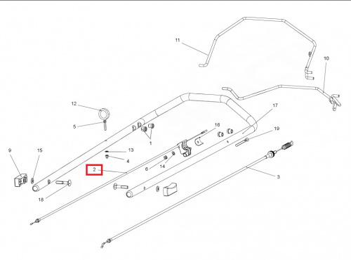 Трос HITACHI ML190E Трос HITACHI ML190E