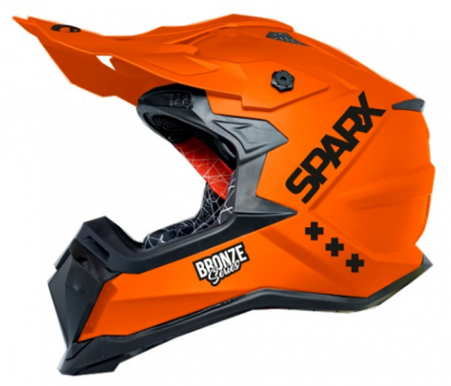 Шлем, Sparx, Raptor (JH-601), оранжевый матовый, 2XL