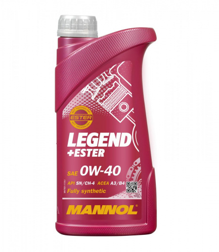 Mannol LEGEND+Ester SAE 0W-40 1 л Mannol LEGEND+Ester SAE 0W-40 1 л