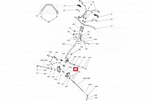 Пыльник рулевой тяги Lynx, Ski Doo Gen4 506153037