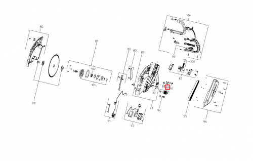 Шкив Metabo KS 254 plus Шкив Metabo KS 254 plus