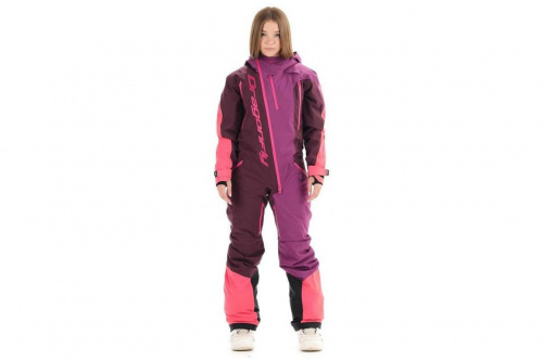 Зимний комбинезон SKI premium WOMAN PURPLE&BROWN