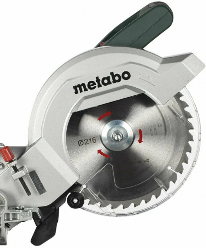 Торцовочная пила METABO KGS 216 M + пильный диск фото 4