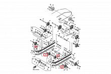 ��������� ��������� ������ Yamaha Viking 540 17-19 8ES474192000