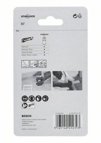 Сегментированный пильный диск Bosch BIM ACZ 85 EB фото 3