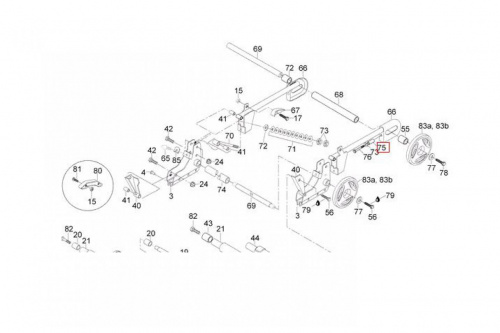Гайка задней подвески Ski-Doo, Lynx 605633002