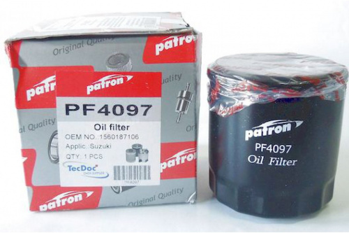 Фильтр масляный PATRON PF4097 Фильтр масляный PATRON PF4097
