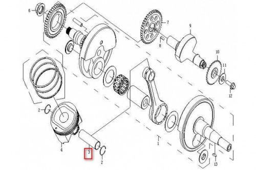 Палец поршневой 0180-040002 фото 3 Палец поршневой 0180-040002 фото 3