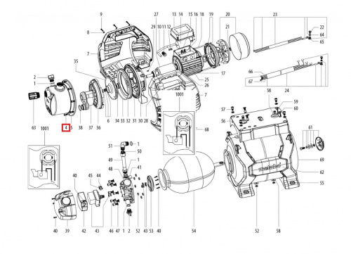 Винт Metabo 341722060 Винт Metabo 341722060