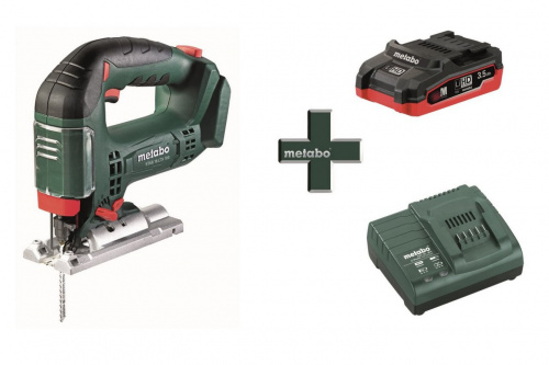 Аккумуляторный лобзик Metabo STAB 18 LTX 100 + 3.5