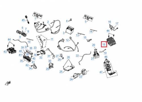 Регулятор напряжения для квадроциклов ТБ-01AA-177000 фото 3