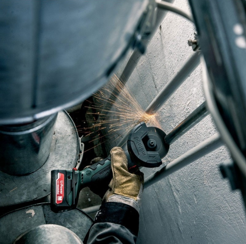 Аккумуляторная угловая шлифмашина Metabo PowerMaxx CC 12 BL фото 7