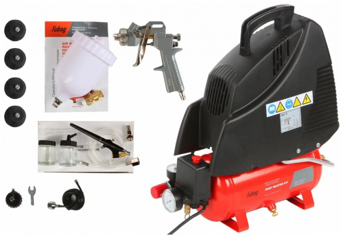 Компрессор Fubag Paint Master Kit OL 195/6 + 3 предмета 8213875KOA609 фото 9 Компрессор Fubag Paint Master Kit OL 195/6 + 3 предмета 8213875KOA609 фото 9