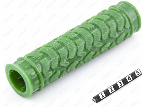 Ручка (грипса) на руль универсальная зеленая Ручка (грипса) на руль универсальная зеленая