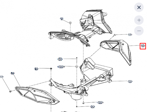 ����� ���������������� ������ ��� ���������� Ski-Doo SKANDIC/EXPEDITION ���� 2