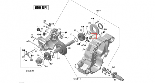 Сальник КПП BRP AT-MZ1182 фото 3 Сальник КПП BRP AT-MZ1182 фото 3
