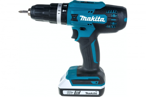 Аккумуляторная ударная дрель-шуруповерт Makita HP488DWE