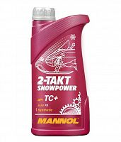 Масло Mannol 2т 1 л Snowpower синтетическое